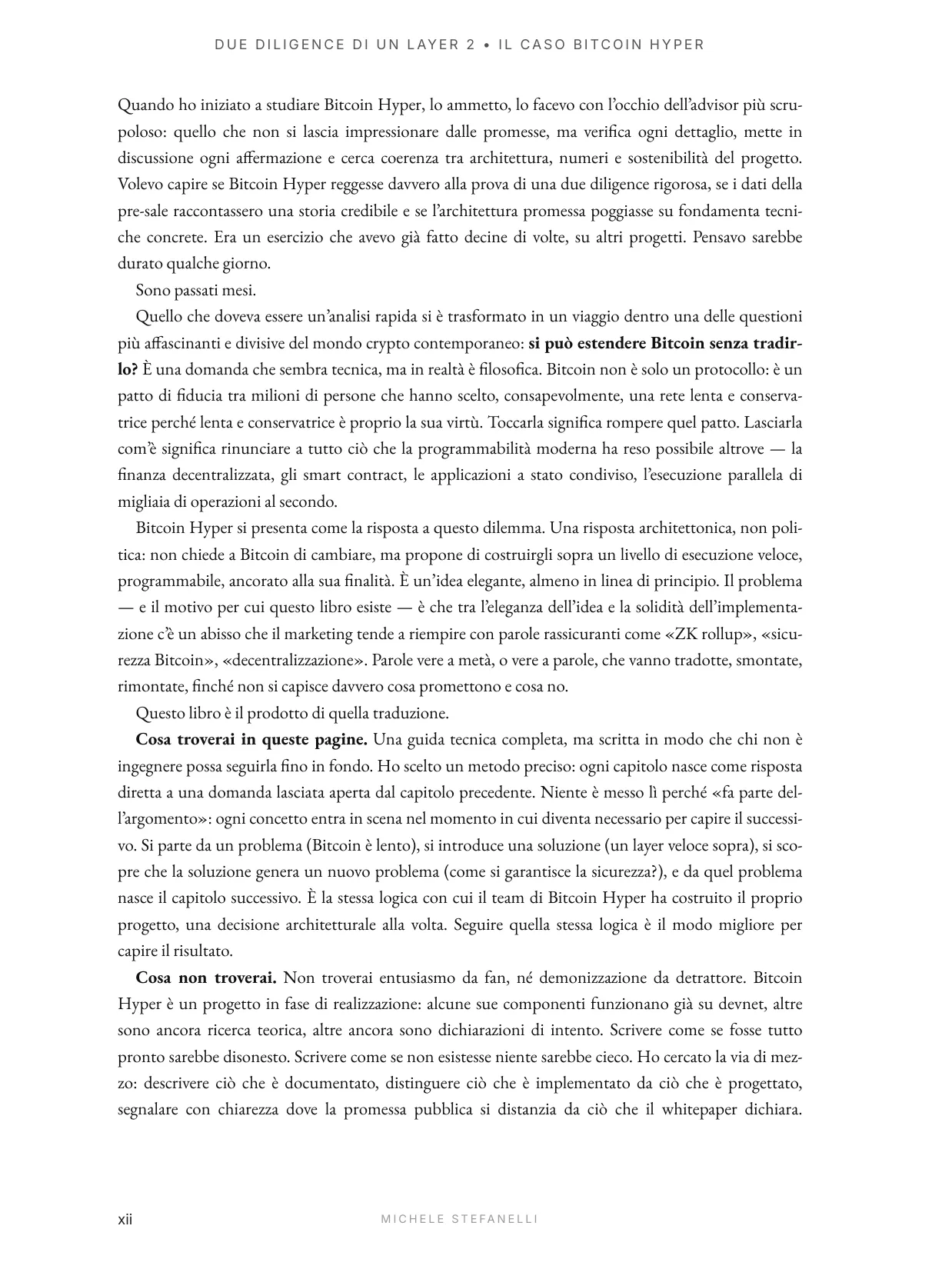 Due Diligence di un Layer 2, Vol. I — anteprima, pagina 8