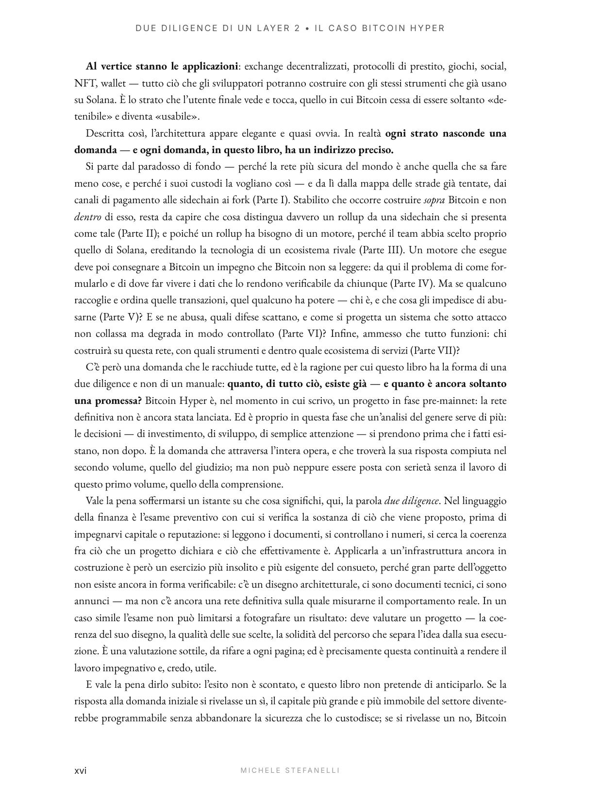 Due Diligence di un Layer 2, Vol. I — anteprima, pagina 12