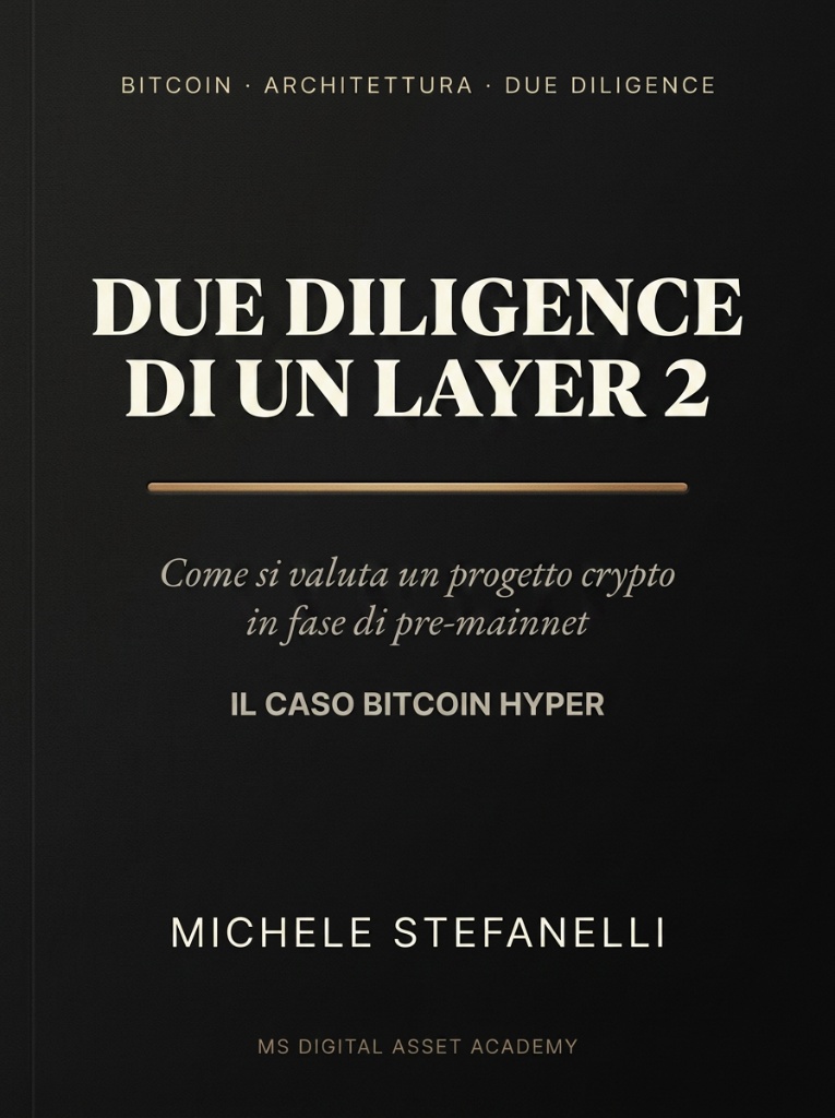 Bitcoin Hyper — copertina libro di Michele Stefanelli